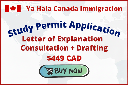 Study Permit Letter of Explanation Consultation + Drafting